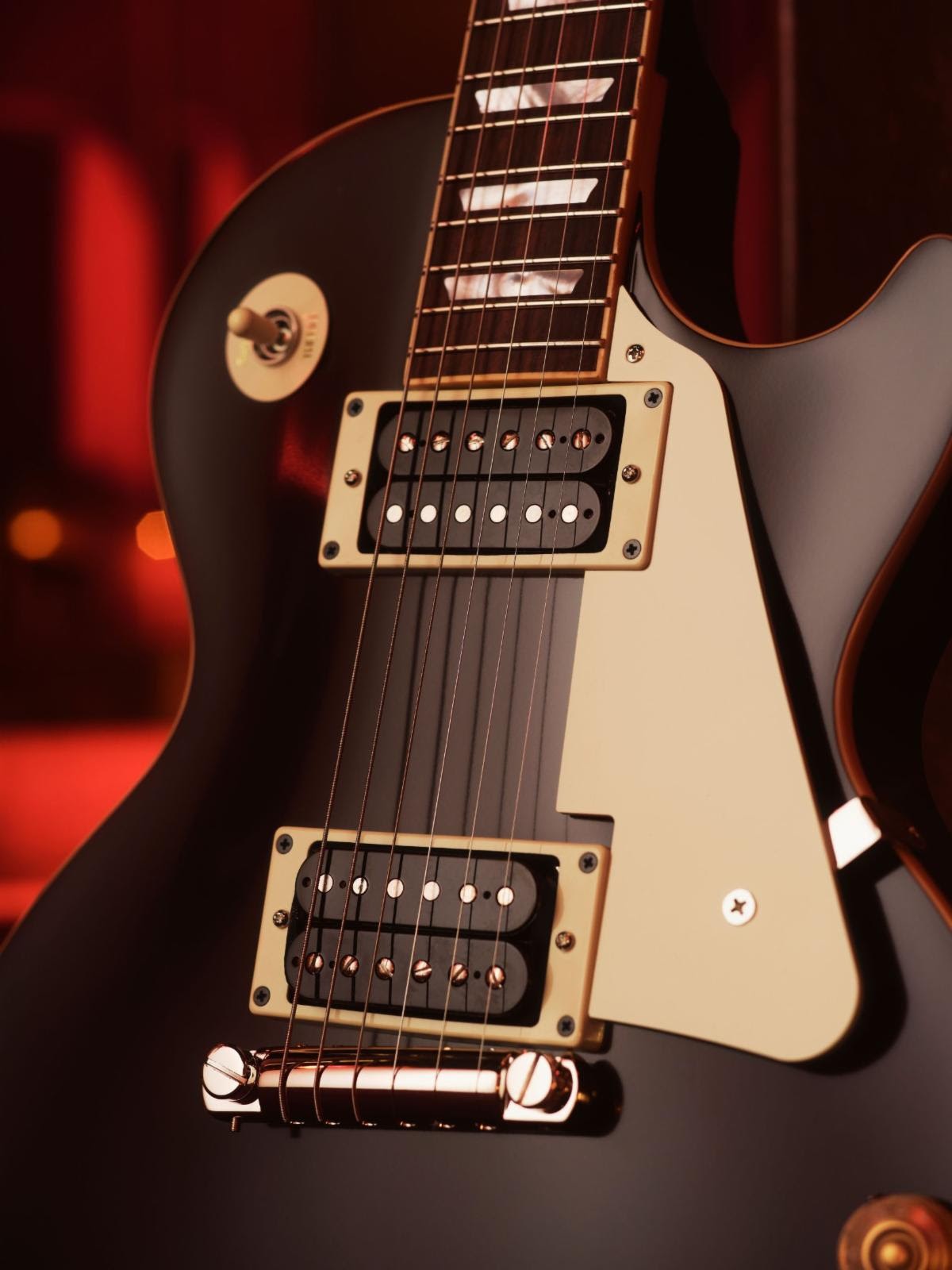 Epiphone Inspired by Gibson Custom Collection Jeff Beck 1954 Oxblood Les Paul.