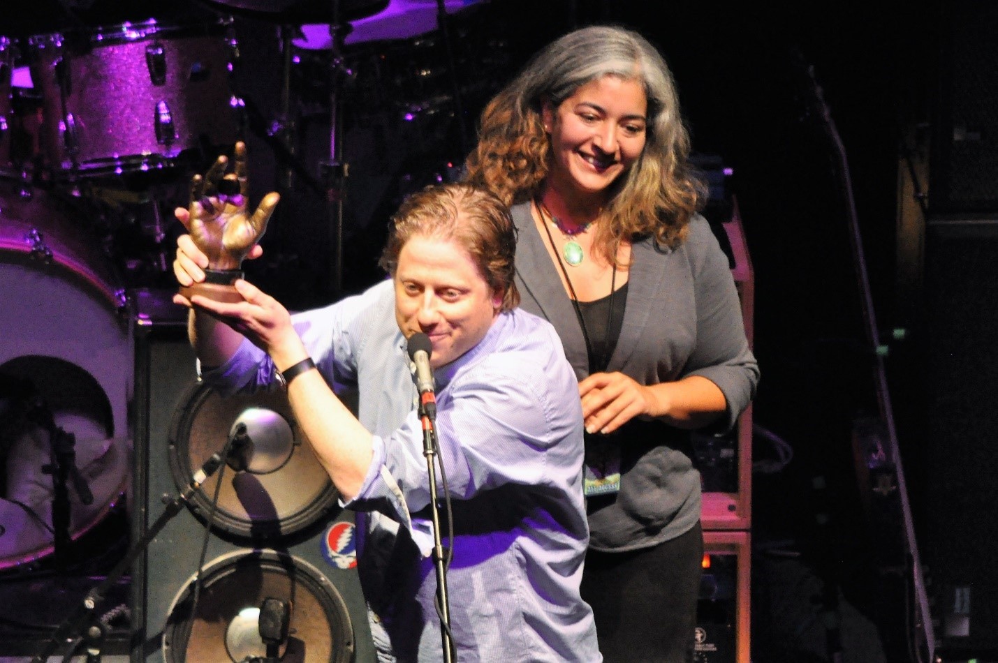 Pete Shapiro and Trixie Garcia dedicated the grand opening of Garcia&rsquo;s