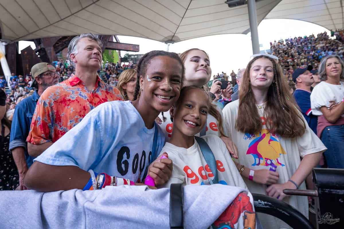 Fans of all ages enjoyed the show | Goose