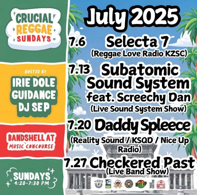 Crucial Reggae Sundays Turn Golden Gate Park Into a Summer Sound-System, Every Week in July