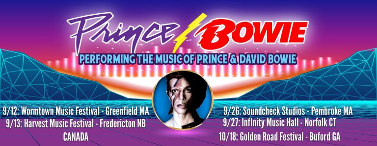 PRINCE/BOWIE BRING THE PURPLE LIGHTNING TO FALL FESTS & THEATRE STAGES