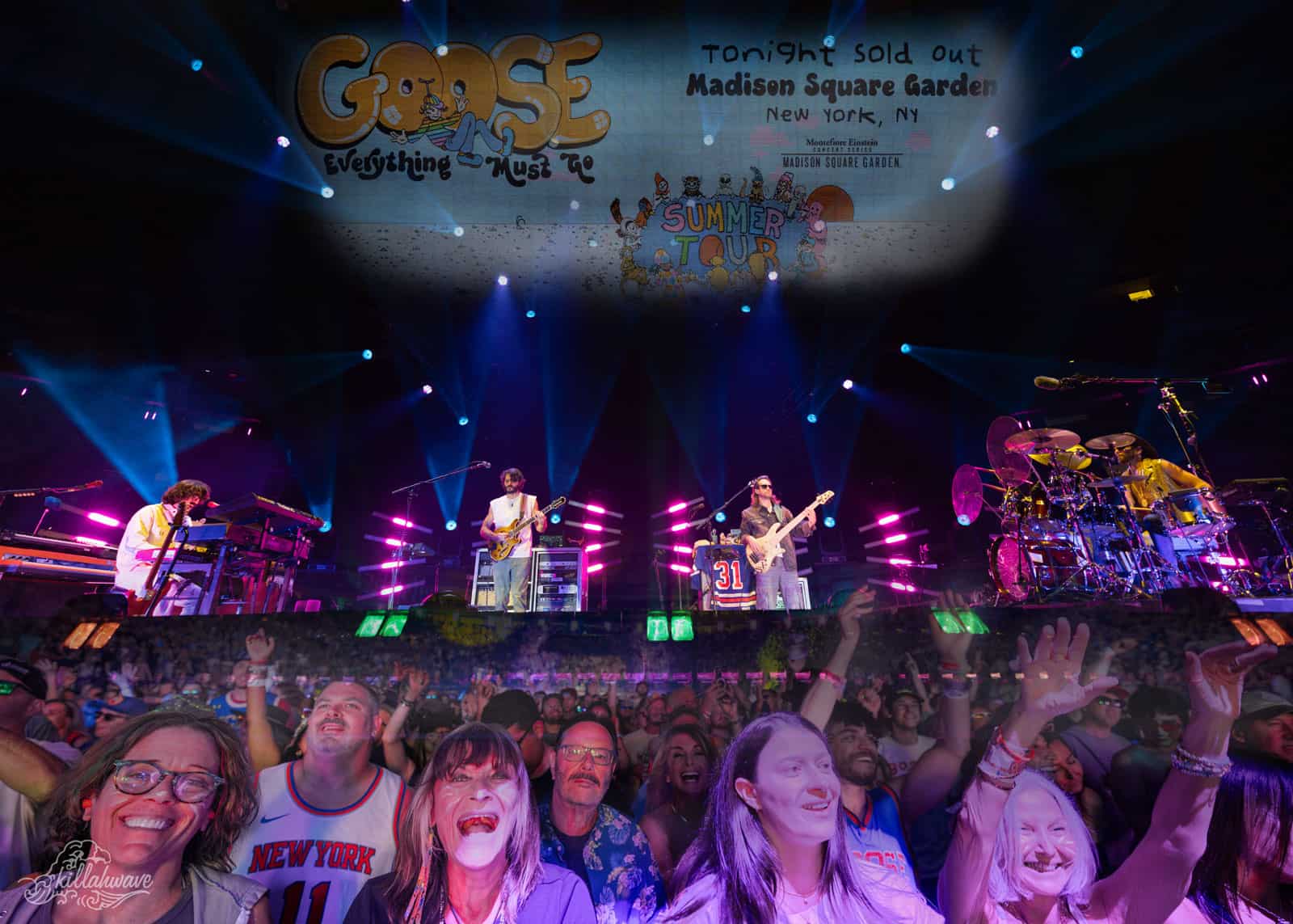 A Garden Gaggle: Goose Soars In Four-Hour MSG Blowout