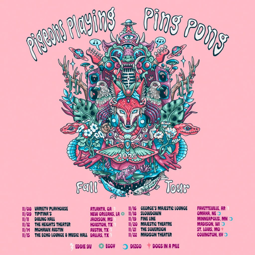 Pigeons Playing Ping Pong Announce Fall 2025 Tour Dates