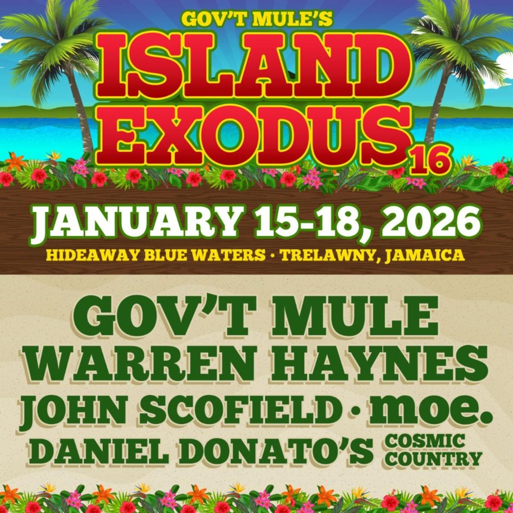 Gov’t Mule Announces Island Exodus 16
