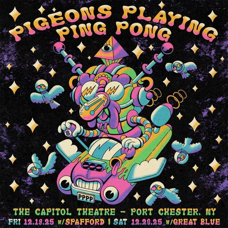 PIGEONS PLAYING PING PONG ANNOUNCES TWO-NIGHT RUN AT THE CAPITOL THEATRE ON DECEMBER 19TH AND 20TH 2025