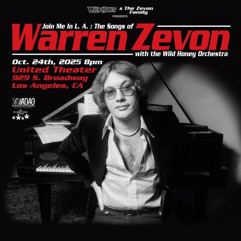 Warren Zevon celebrated by Jackson Browne, Marshall Crenshaw, Shooter Jennings and others in Wild Honey benefit concert
