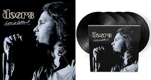 The Doors - Live in Detroit - Arrives On 4-LP Vinyl For the First Time Ever For Record Store Day's Black Friday