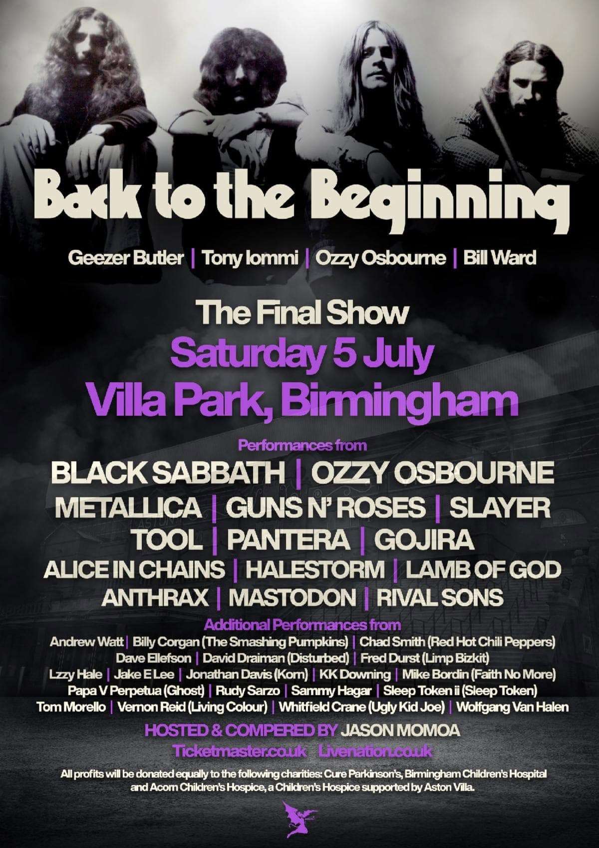 Gibson To Honor Black Sabbath at Historic 'Back to the Beginning' Reunion Event, Gibson SG Guitars To Be Signed Backstage for Worldwide Auction