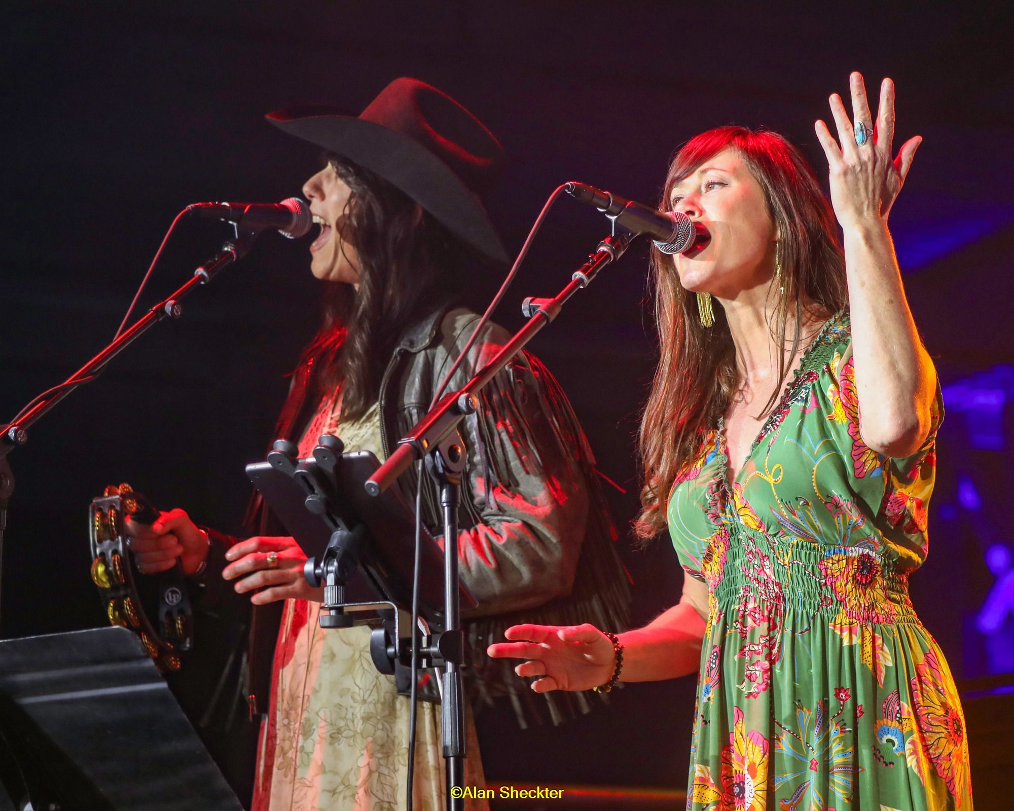 Nicki Bluhm and Elliott Peck