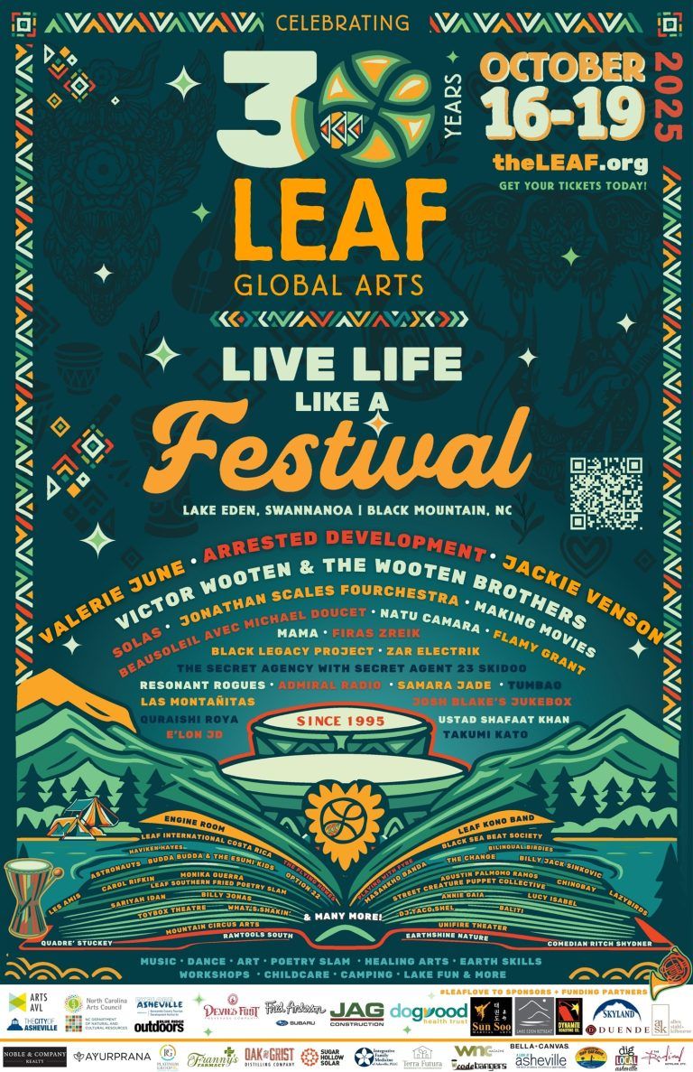 LEAF Festival Celebrates 30th Year Celebration October 16-19