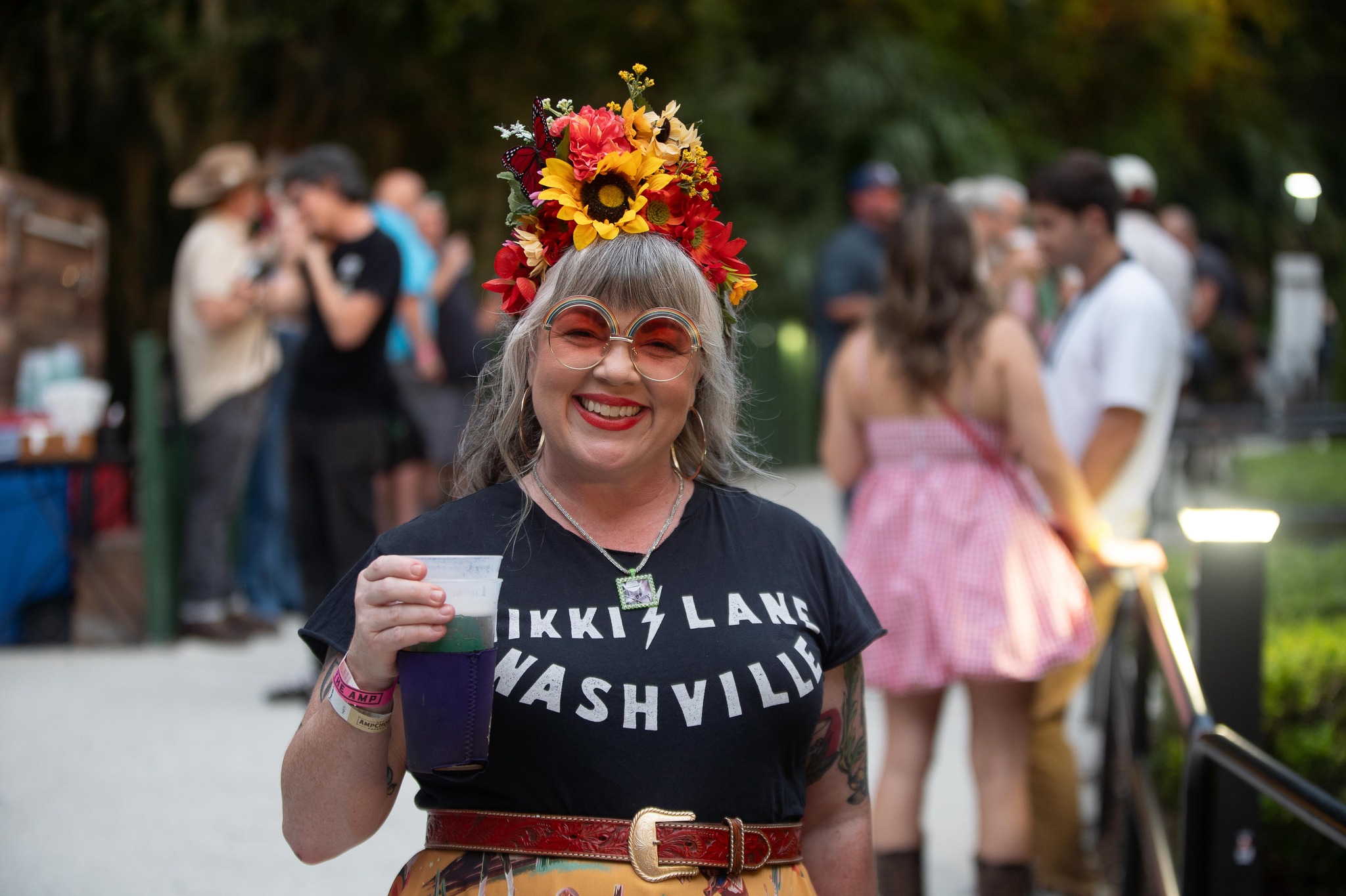 Nikki and Sierra fans at St. Augustine Amphitheatre