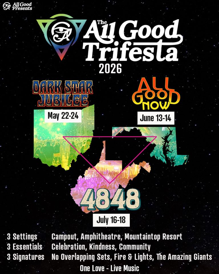 The All Good Trifesta: Three Festivals, Three Settings, Three Signatures, Three Essentials