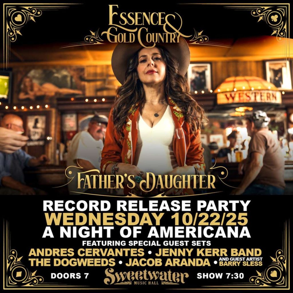 Essence & Gold Country Announce New Album ‘Father’s Daughter’ — Record Release Party at Sweetwater Music Hall