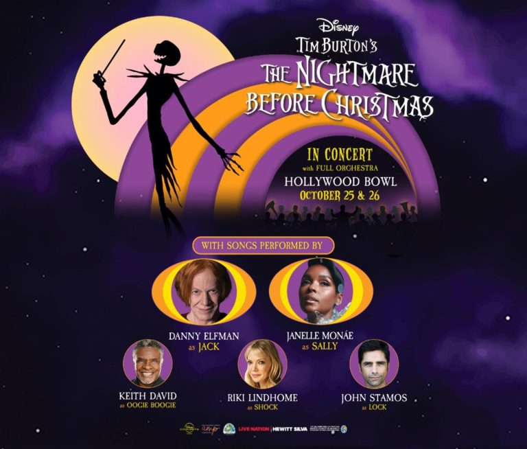 DANNY ELFMAN RETURNS TO THE HOLLYWOOD BOWL FOR DISNEY TIM BURTON’S THE NIGHTMARE BEFORE CHRISTMAS IN CONCERT