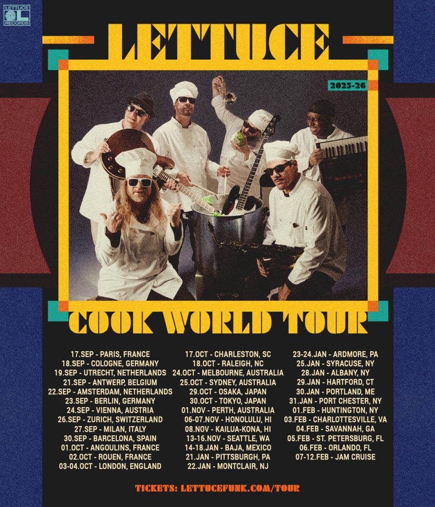 Lettuce Share New Single 'Breathe' Off of Upcoming Album 'Cook' Out December 3rd