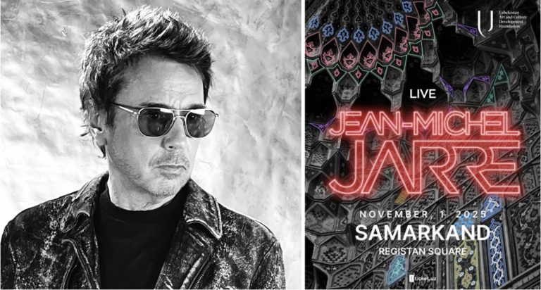 Jean-Michel Jarre Announces First-Ever Uzbekistan Concert At Registan Square, Samarkand On November 1, 2025