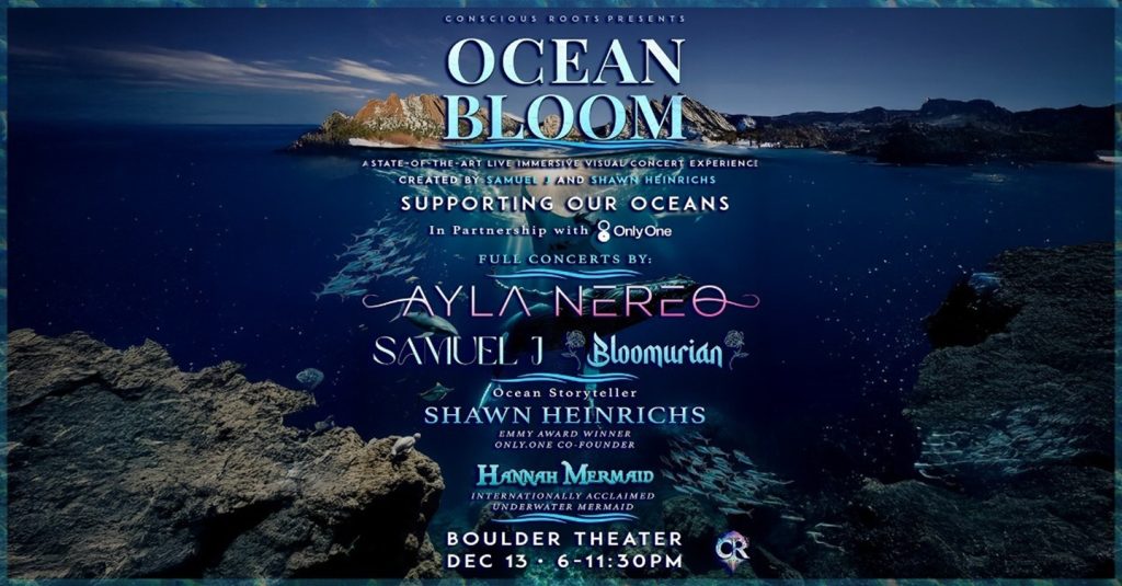 Ocean Bloom 2025 at Boulder Theater: Music, Film & Ocean Activism