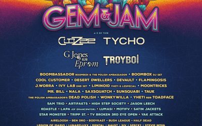 GEM & JAM RETURNS AFTER BRIEF HIATUS WITH MASSIVE 50+ ARTIST LINEUP