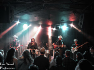 Chaparelle performing live at The Intersection in Grand Rapids on a rainy fall night