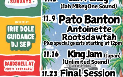Crucial Reggae Sundays Closes 2025 Season with Pato Banton, Jah Mikey, King Jam, and More at Golden Gate Park