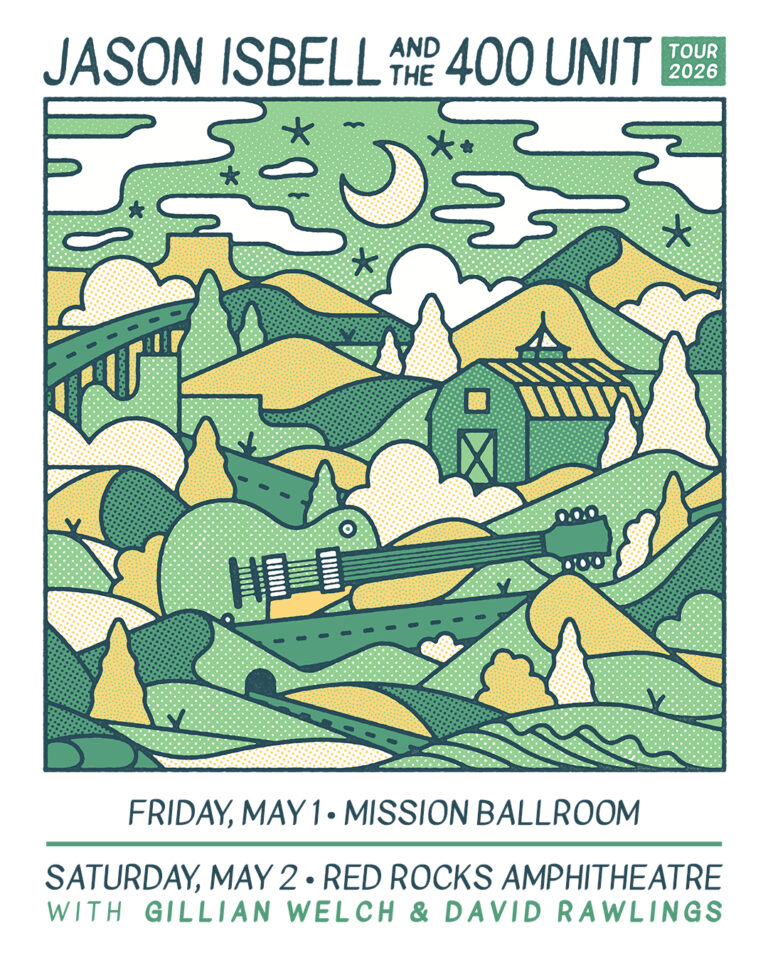 Jason Isbell & The 400 Unit Return to Colorado for Mission Ballroom & Red Rocks Shows in May 2026