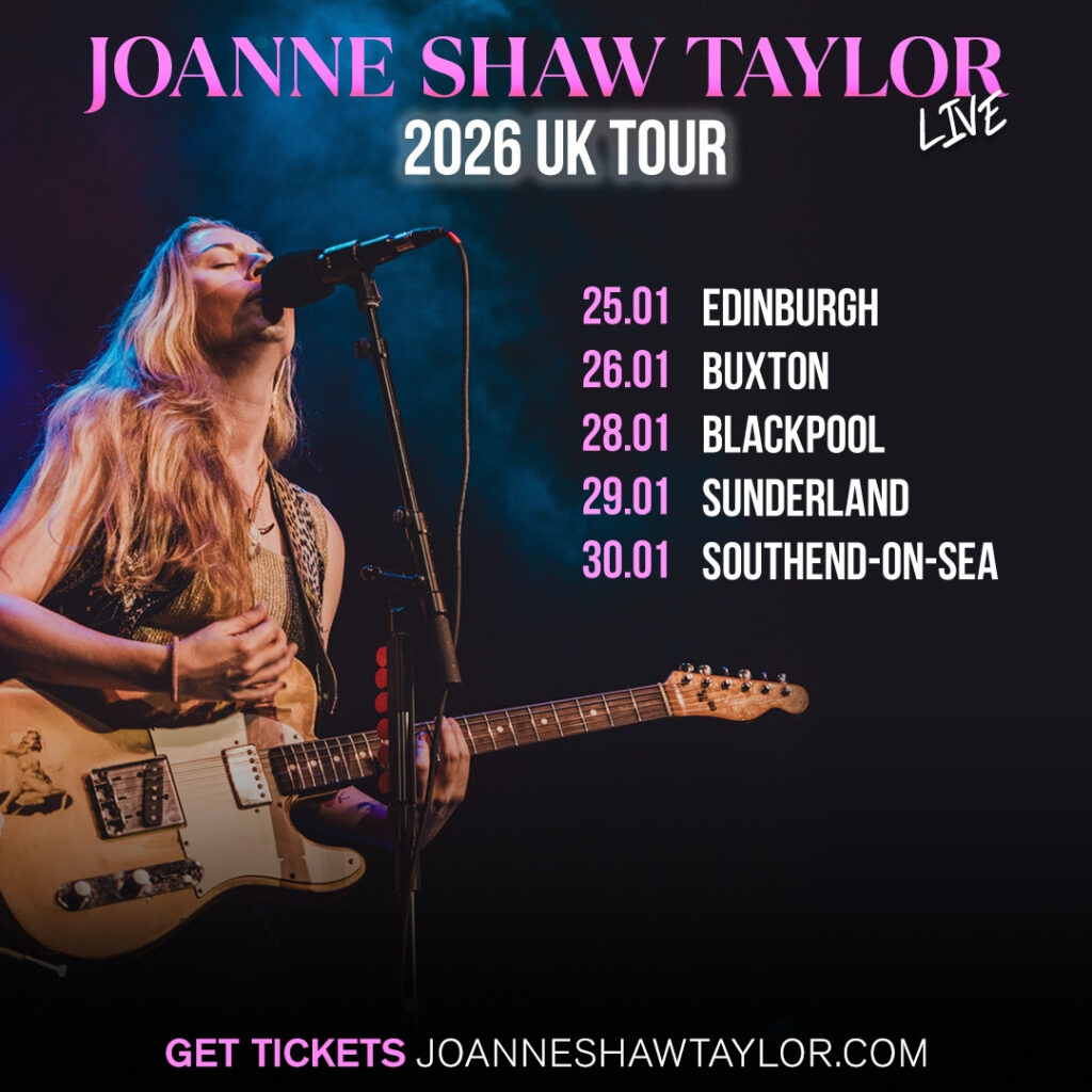 Joanne Shaw Taylor Announces 2026 “Black & Gold” UK Tour