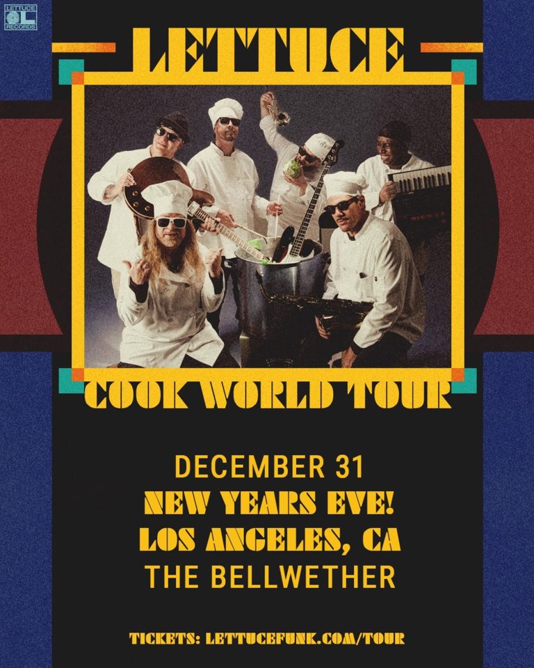 Lettuce Announces New Year’s Eve Show at The Bellwether in Los Angeles, CA