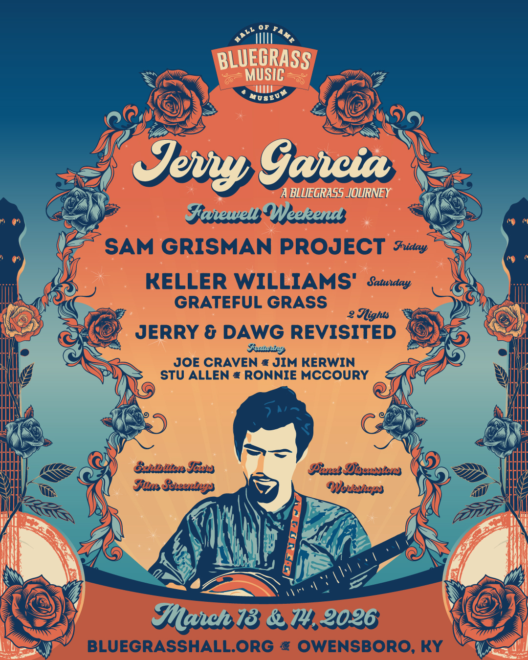 Jerry Garcia’s Bluegrass Journey Returns to Kentucky