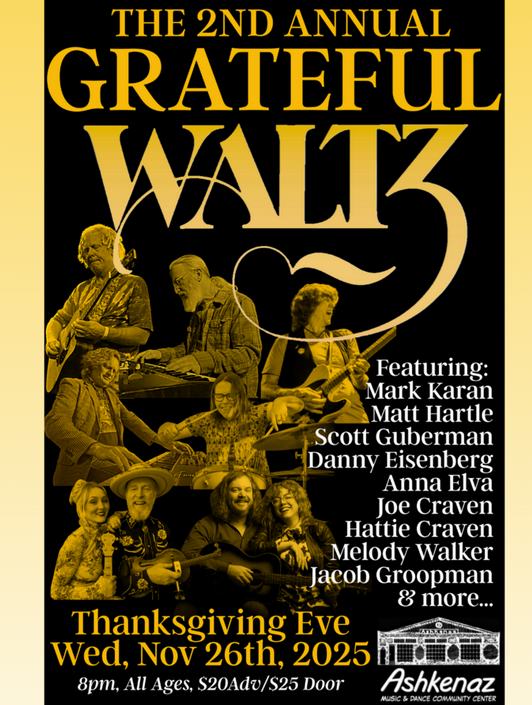 Grateful Dead Nights & Global Grooves Highlight November–December at Ashkenaz Berkeley