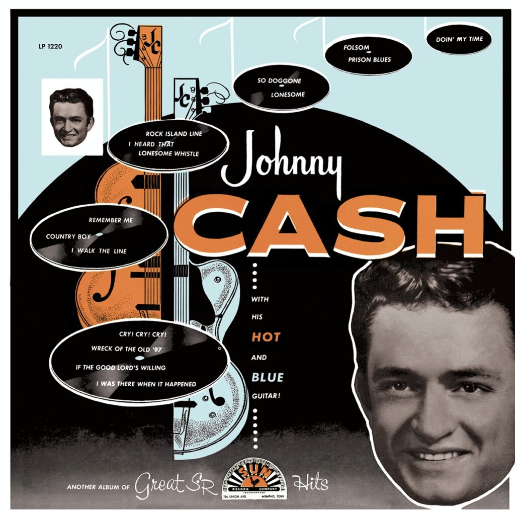 INTERVENTION RECORDS TO RELEASE DELUXE AUDIOPHILE VINYL EDITION OF JOHNNY CASH WITH HIS HOT AND BLUE GUITAR!