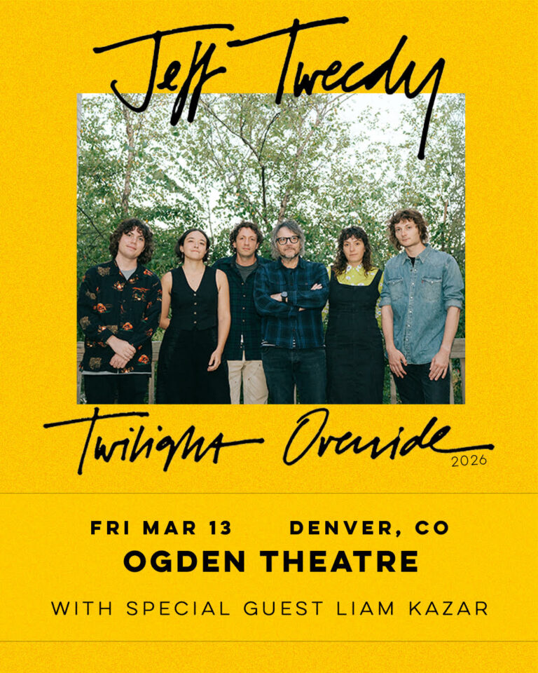 Jeff Tweedy Brings Twilight Override Tour to Denver 2026