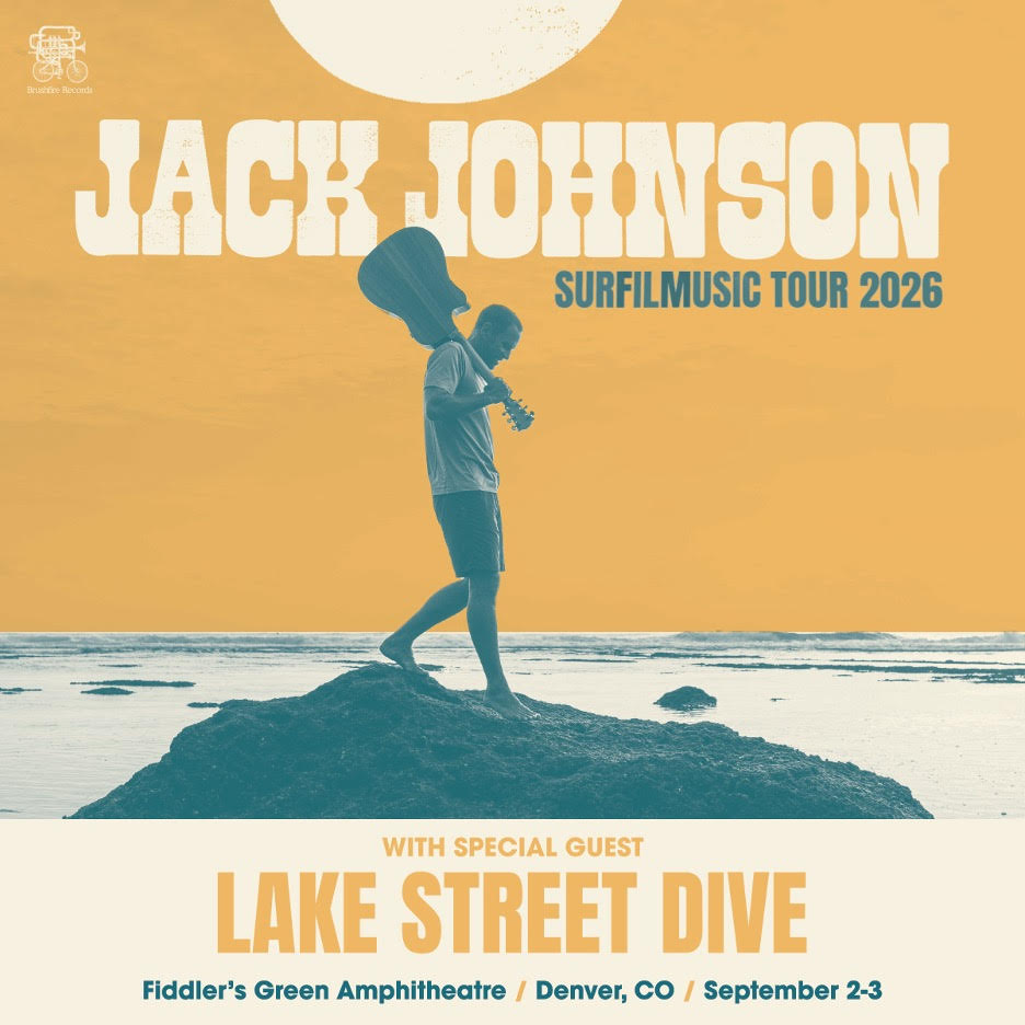 JACK JOHNSON ANNOUNCES SURFILMUSIC NORTH AMERICAN 2026 TOUR