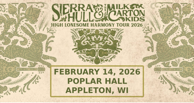 Sierra Hull & The Milk Carton Kids Announce Valentine’s Day Show at Poplar Hall