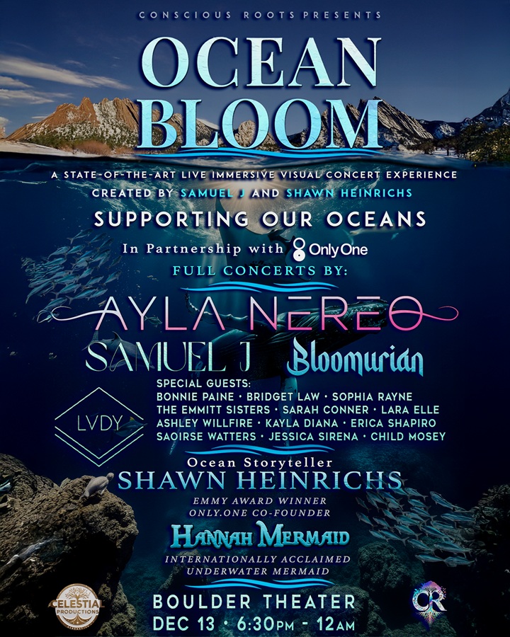 Ocean Bloom at Boulder Theater – A Multimedia Celebration for the Sea