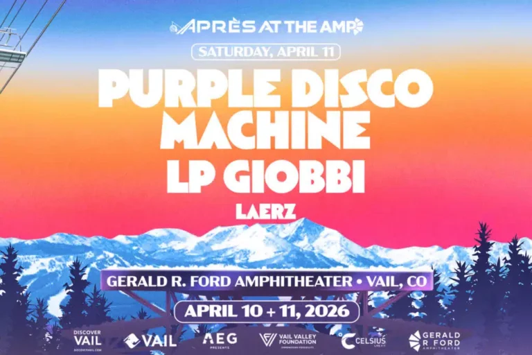 Après at the Amp 2026 Brings Tiësto & Purple Disco Machine to Vail