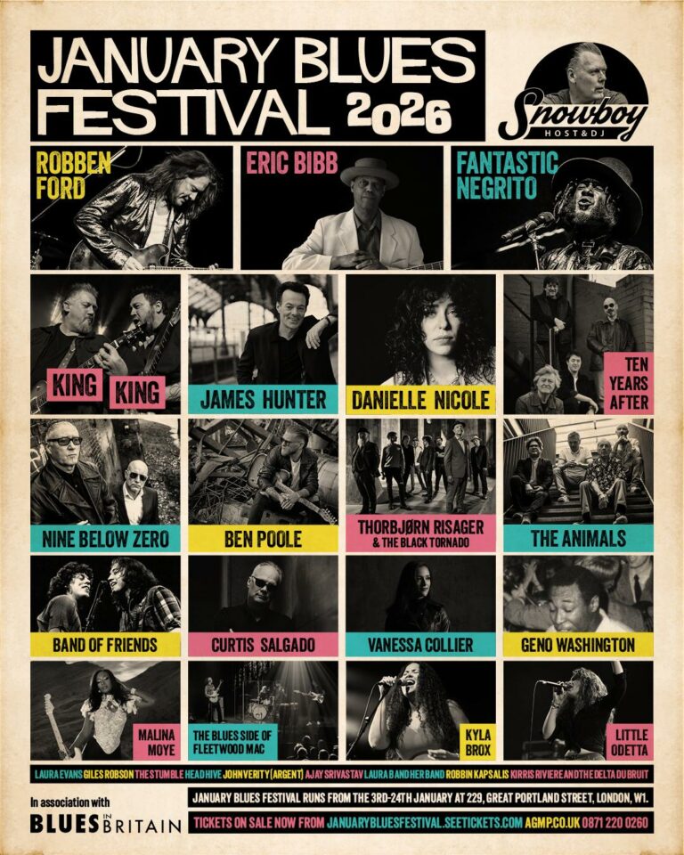 January Blues Festival 2026 Announces Full Lineup