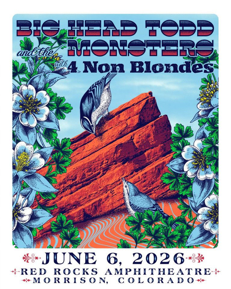 Big Head Todd and the Monsters announce 2026 Red Rocks show with 4 Non Blondes