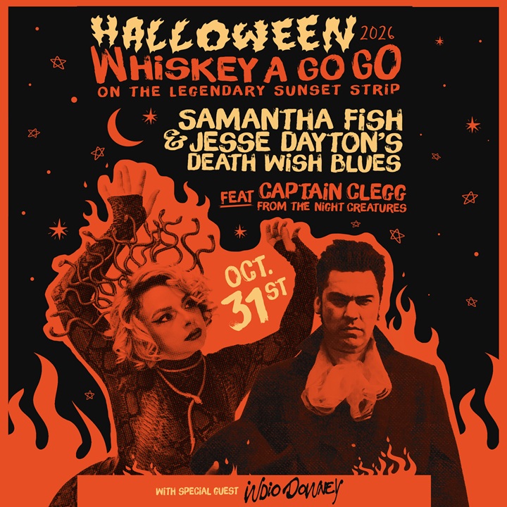 Samantha Fish & Jesse Dayton to Spend Halloween ’26 at LA’s Whisky-a-Go-Go