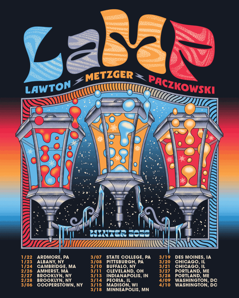 LaMP ft. Russ Lawton, Scott Metzger & Ray Paczkowski Announce Winter 2026 Tour Dates