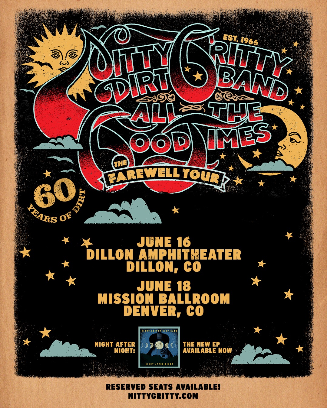 Nitty Gritty Dirt Band Announces Colorado Farewell Shows | 60 Years of Dirt