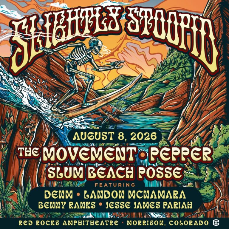 Slightly Stoopid Bring Summer Reggae Rock to Red Rocks in 2026
