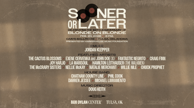 Bob Dylan Center presents 60th anniversary concert for Dylan’s classic ‘Blonde on Blonde’