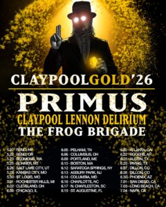 Claypool Gold Brings Primus, Claypool Lennon Delirium & Frog Brigade on Summer Tour