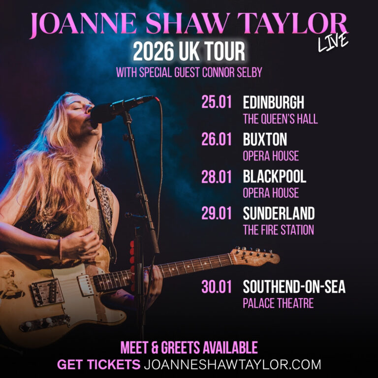 Joanne Shaw Taylor Announces January 2026 UK Tour Dates