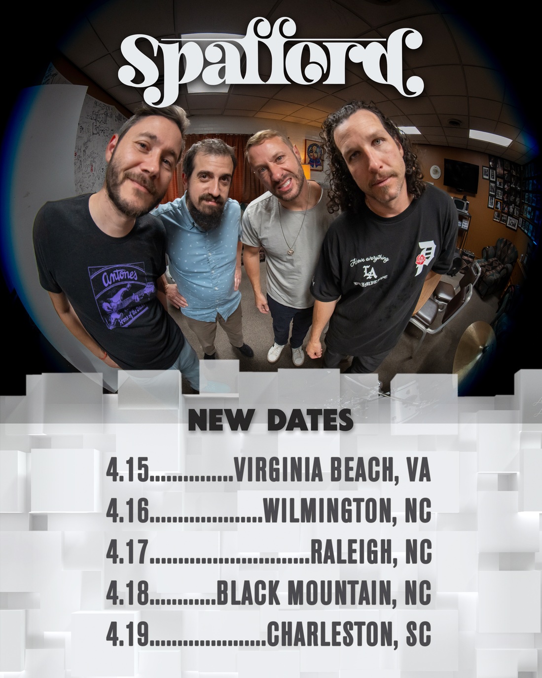 Spafford Announce New Spring 2026 Dates in VA and Carolinas