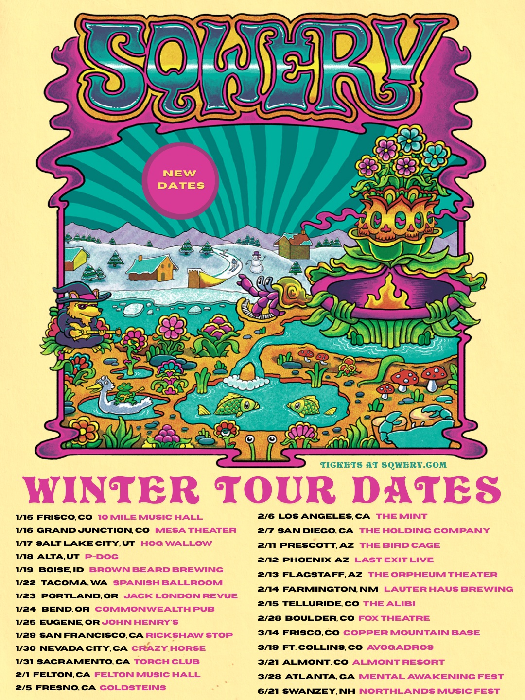 Denver’s Sqwerv Announces National Tour Supporting Wonder EP