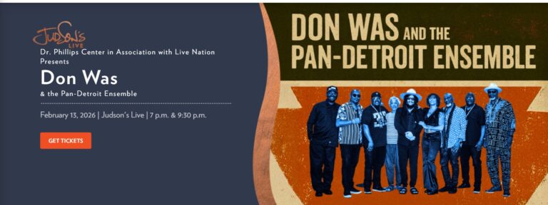 Don Was Brings His Pan-Detroit Ensemble to Judson’s Live in Orlando
