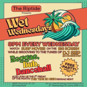 Wet Wednesdays: DJ Sep Brings Dub, Reggae & Dancehall to The Riptide Every Week