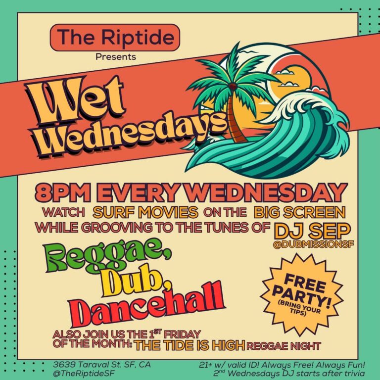 Wet Wednesdays: DJ Sep Brings Dub, Reggae & Dancehall to The Riptide Every Week