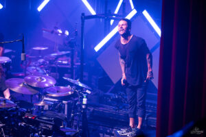 Zach Velmer addressed the crowd multiple times | STS9